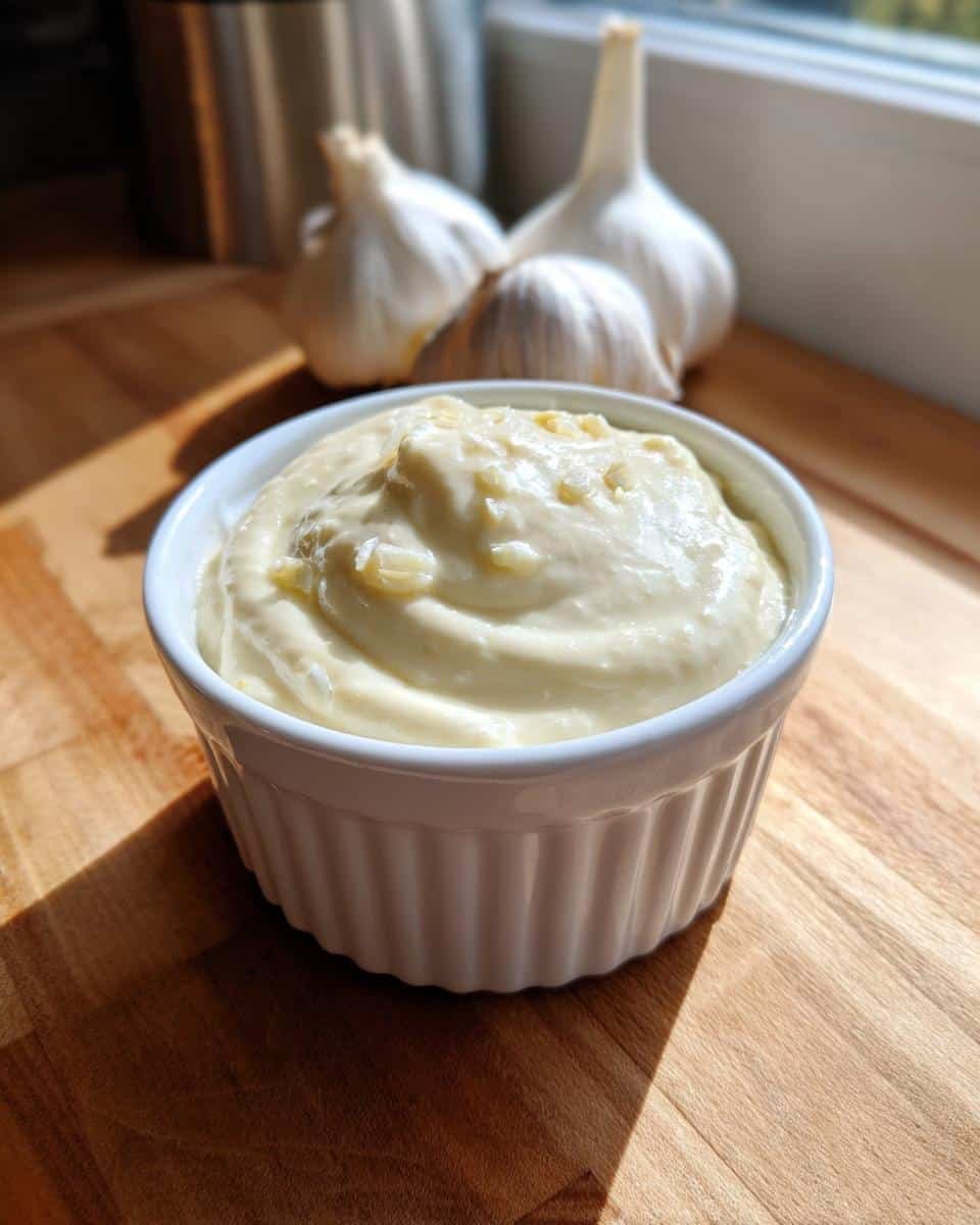 Creamy Homemade Garlic Aioli Recipe - detail 1