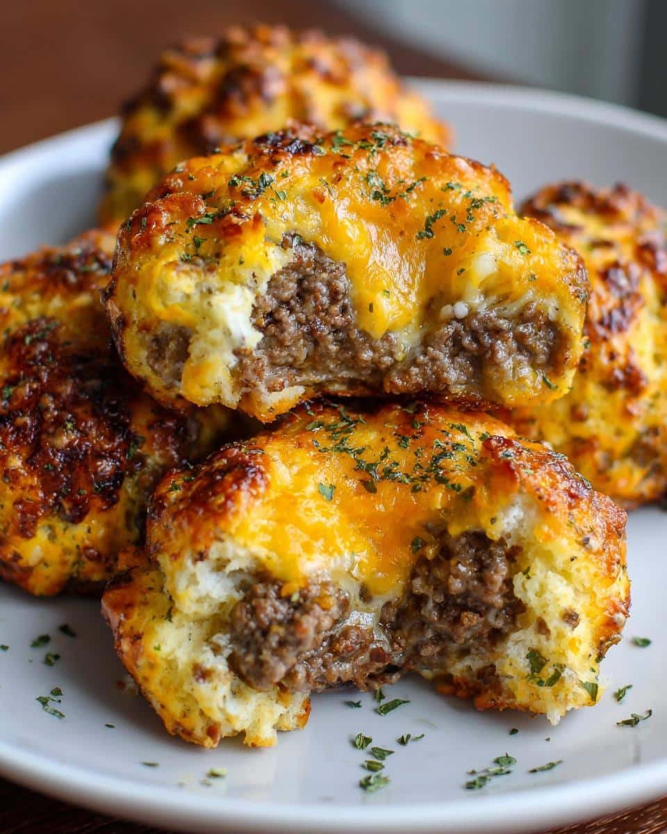 30-Minute Garlic Parmesan Cheeseburger Bombs That Disappear Instantly 2 Garlic Parmesan Cheeseburger Bombs - detail 2