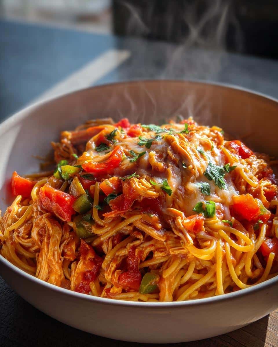 One-Pot Chicken Spaghetti - detail 4