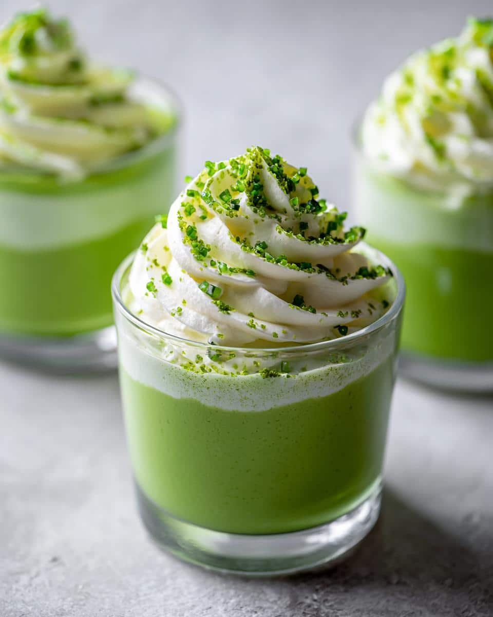 Magical St Patrick's Day Green Shake Pudding Cups in 10 Minutes 2 St Patrick's Day Green Shake Pudding Cups - detail 2