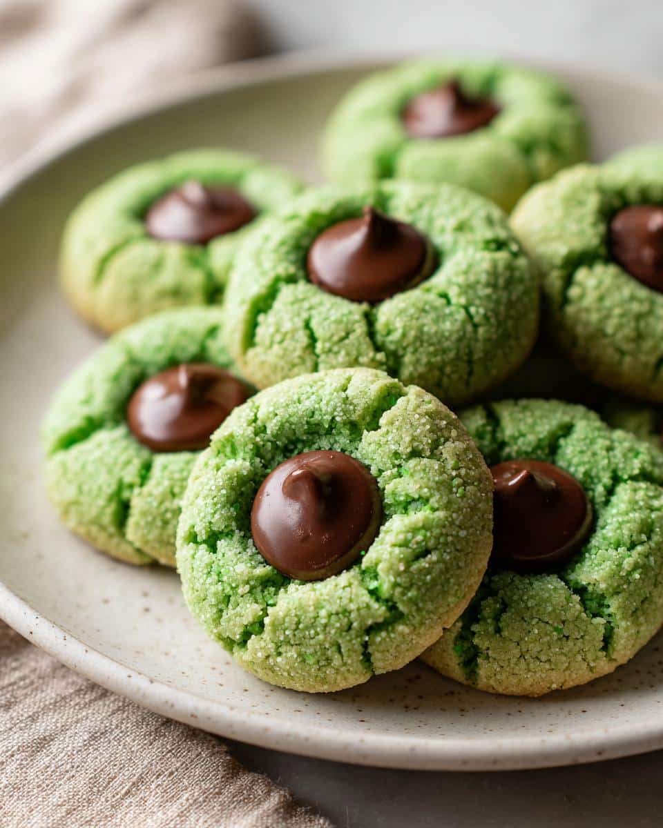 Irresistible St. Patrick’s Day Mint Blossom Cookies in 3 Steps 3 St. Patrick’s Day Mint Blossom Cookies - detail 3