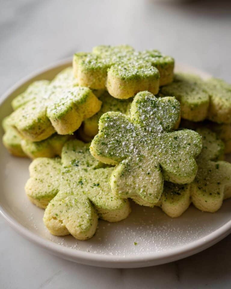 5-Ingredient Vanilla Bean Shamrock Cookies: Festive & Delicious! 16 Vanilla Bean Shamrock Cookies - St. Patrick's Day