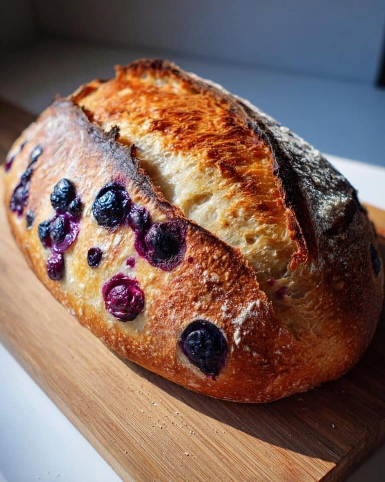 Magical Blueberry Sourdough Bread Recipe in 6 Simple Steps 5 blueberry sourdough bread