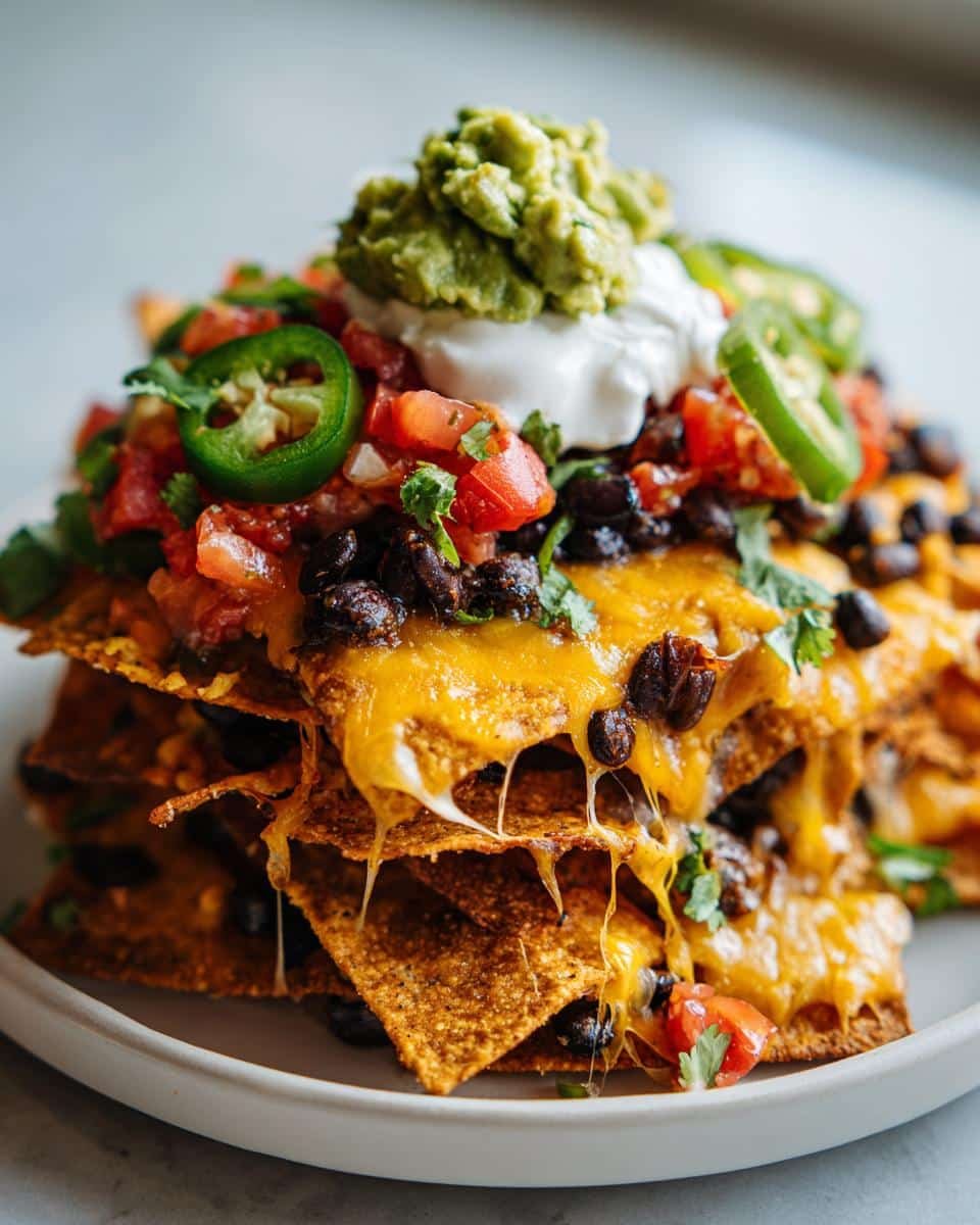 loaded nachos - detail 1