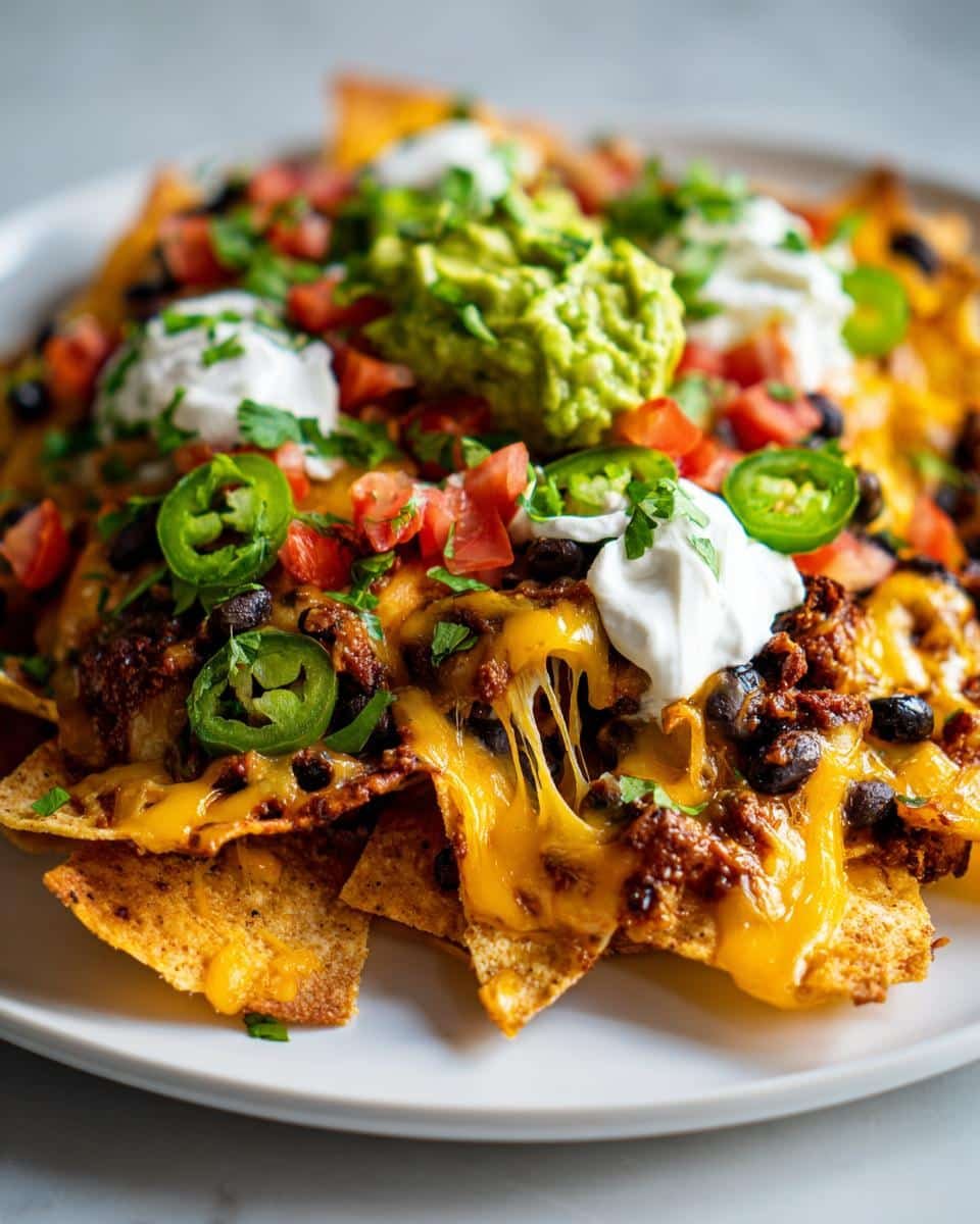 loaded nachos - detail 2