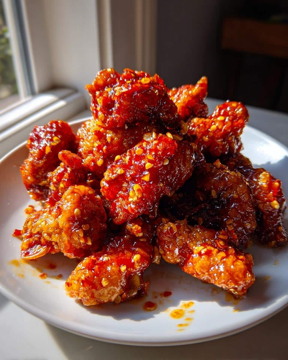 crispy chilli chicken - detail 1
